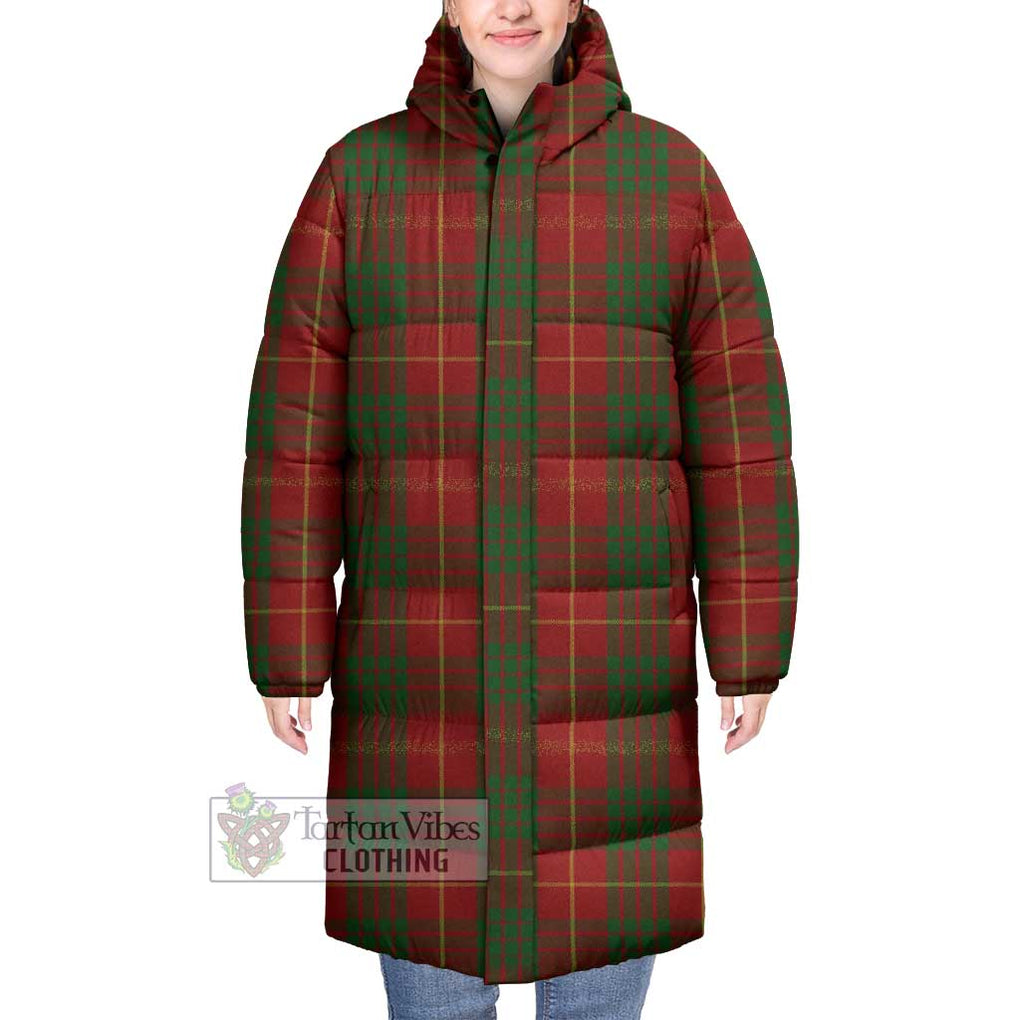 Tartan Vibes Clothing Cameron Tartan Long Down Jacket