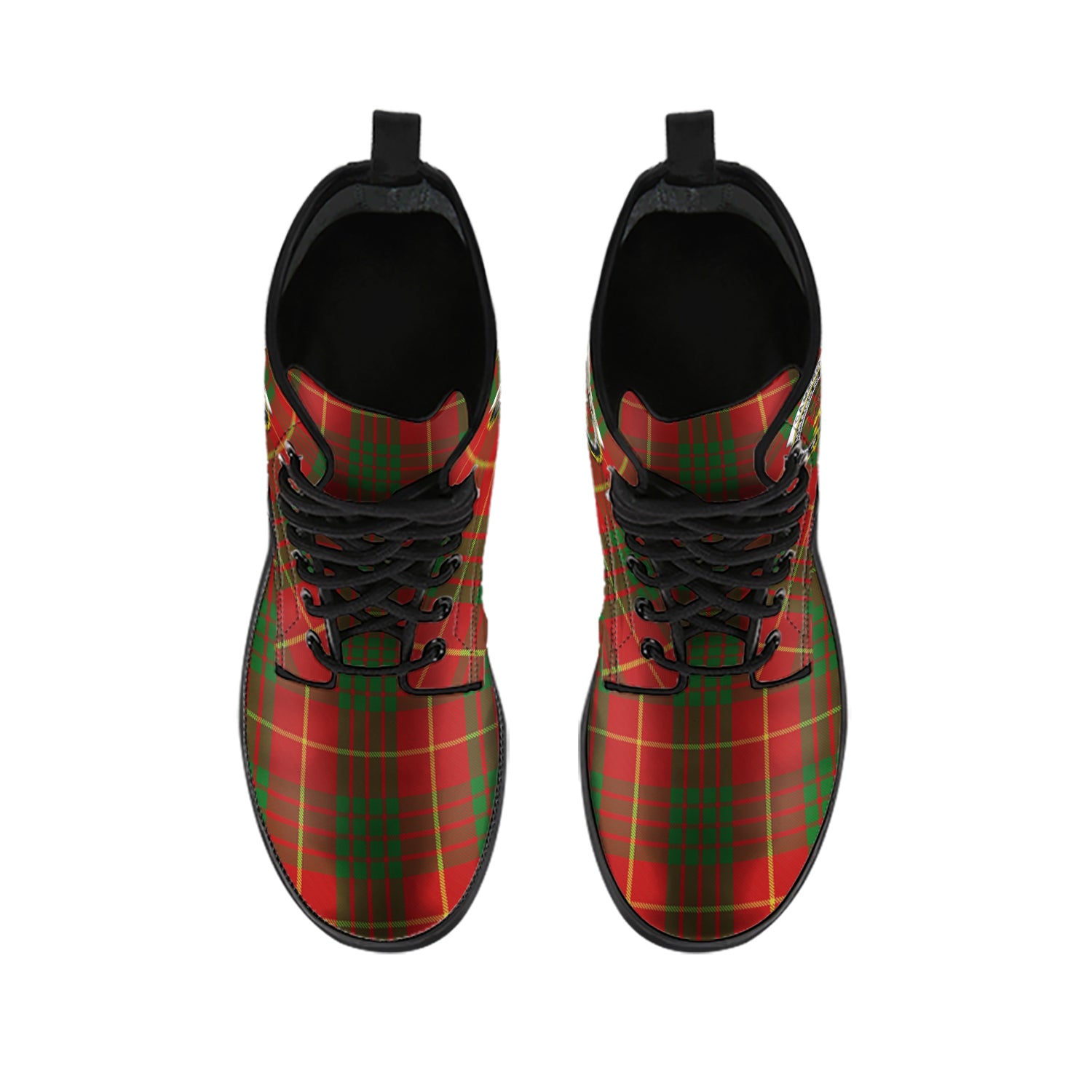 cameron-tartan-leather-boots-with-family-crest