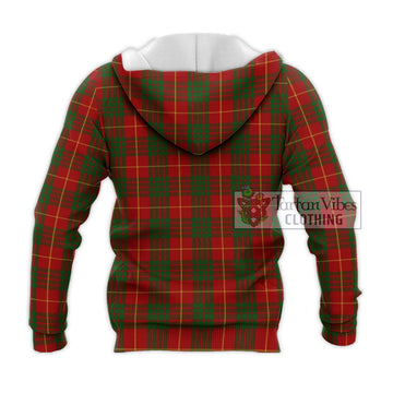 Cameron Tartan Knitted Hoodie with Family Crest DNA In Me Style