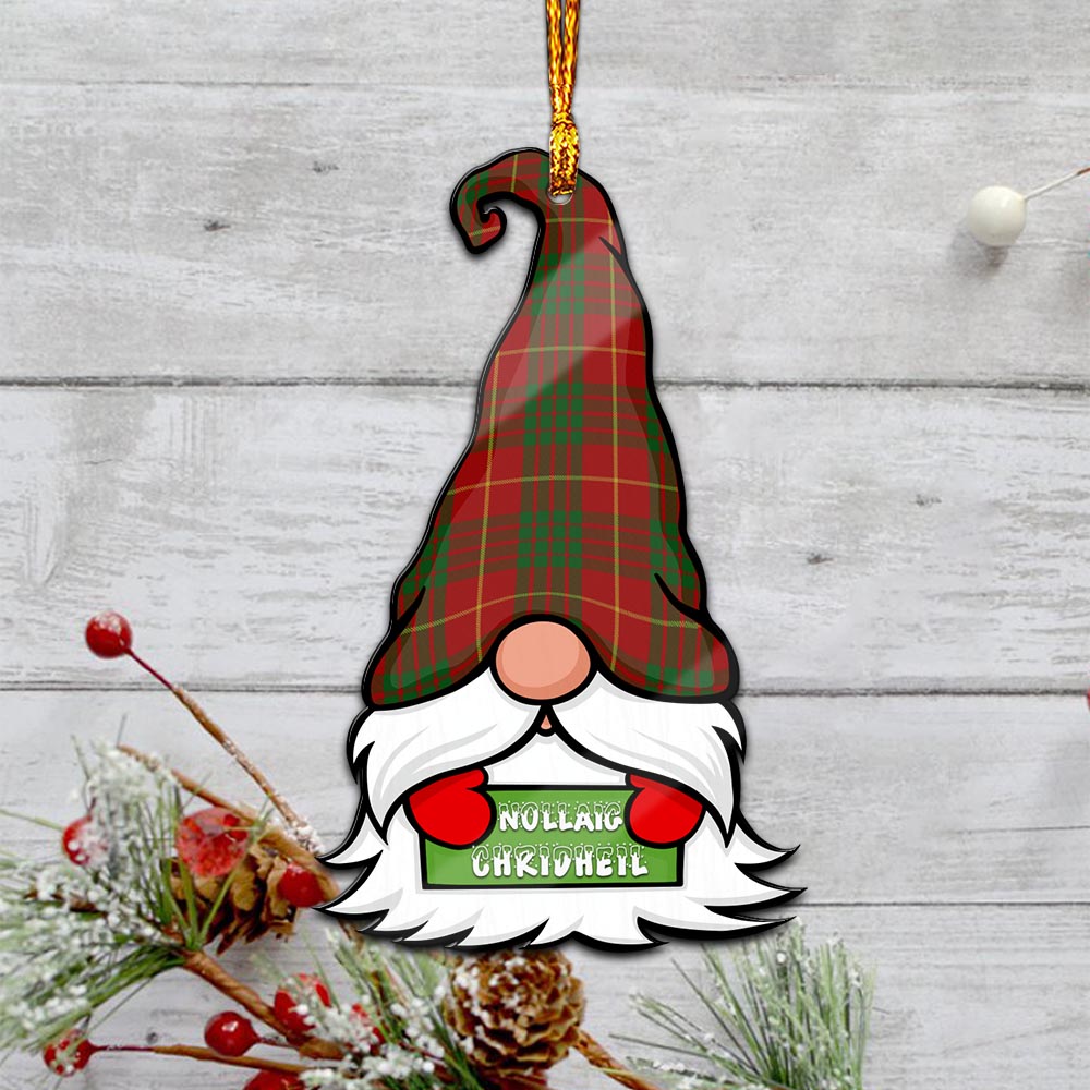 Cameron Gnome Christmas Ornament with His Tartan Christmas Hat - Tartan Vibes Clothing