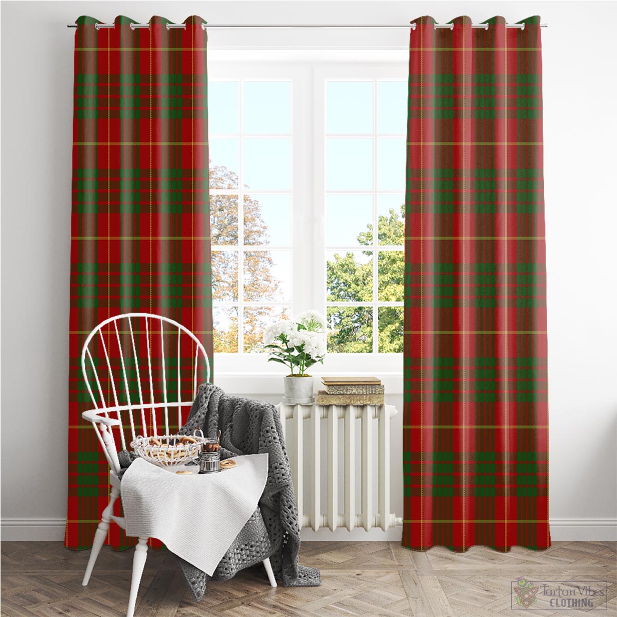 Cameron Tartan Window Curtain