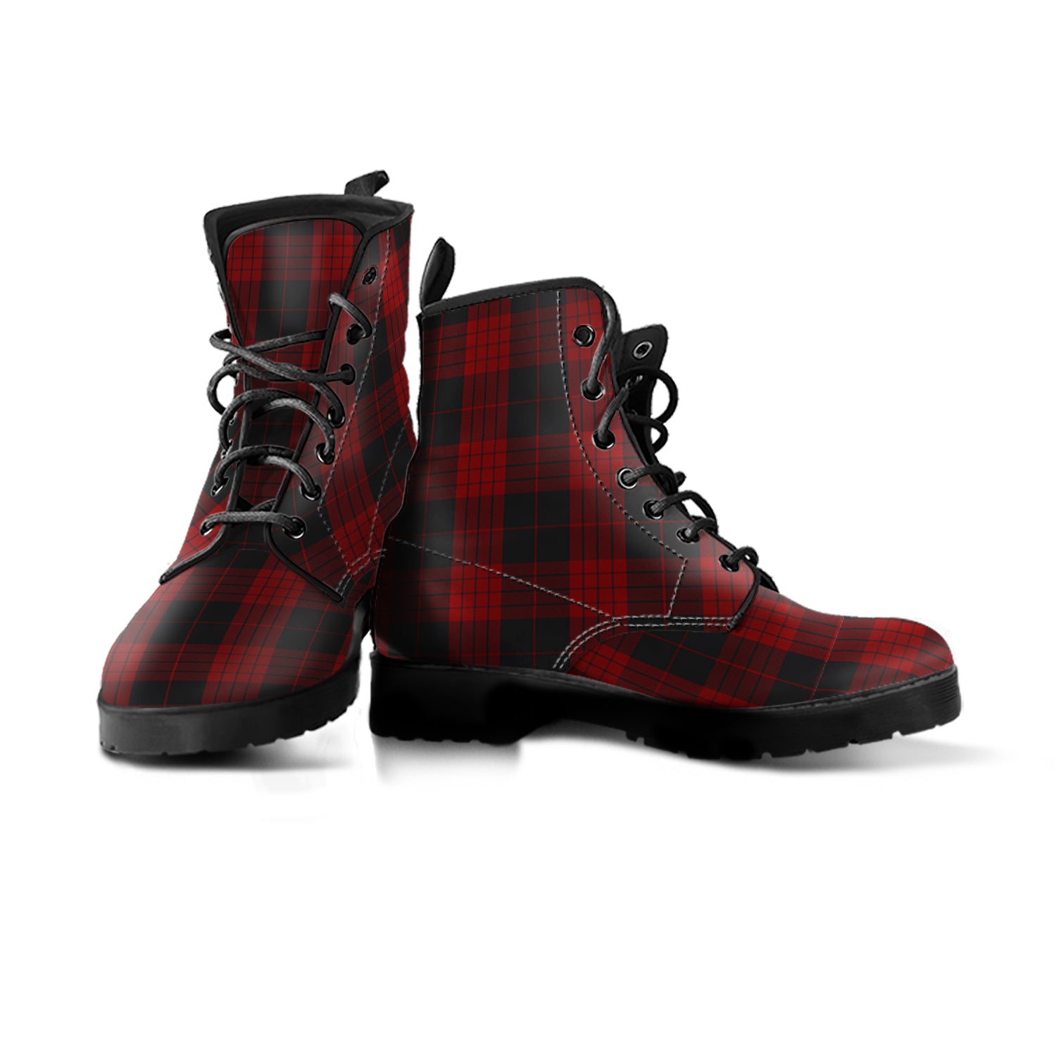 cameron-black-and-red-tartan-leather-boots