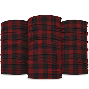 Cameron Black and Red Tartan Neck Gaiters, Tartan Bandanas, Tartan Head Band