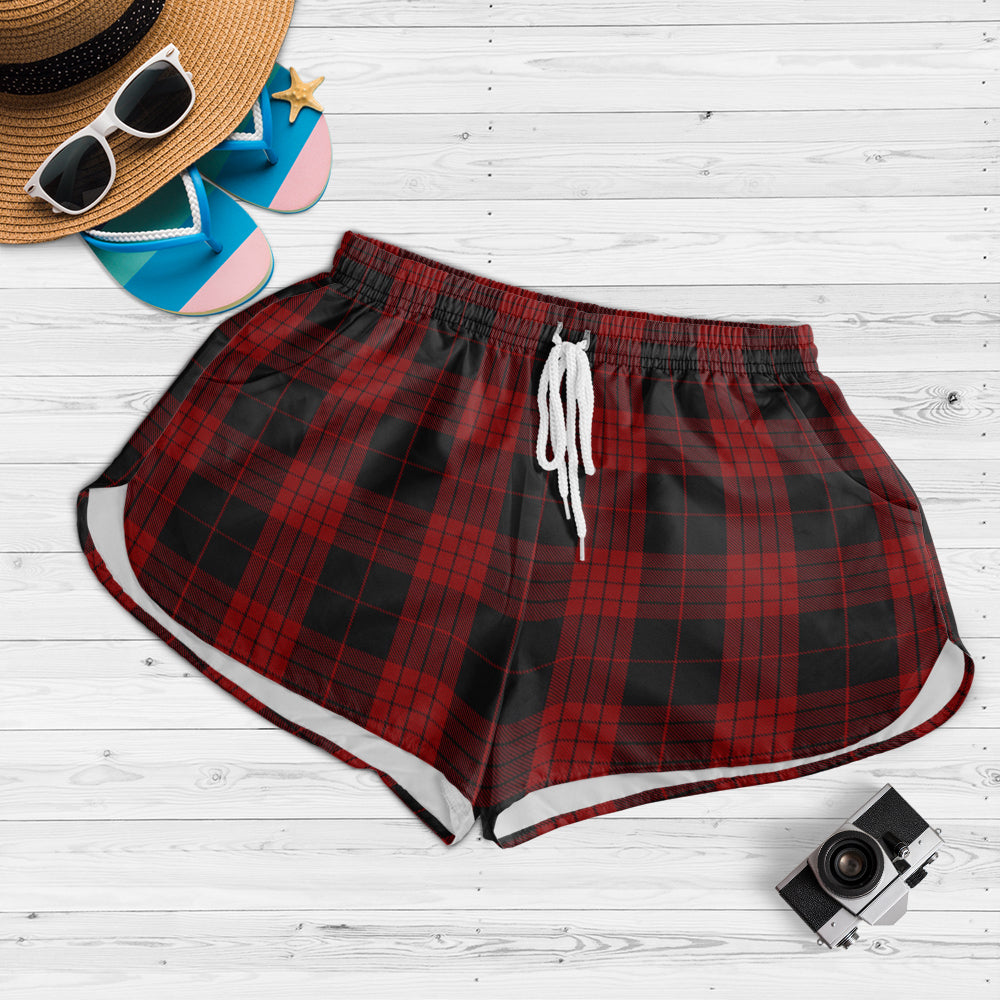 cameron-black-and-red-tartan-womens-shorts