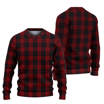 Cameron Black and Red Tartan Ugly Sweater