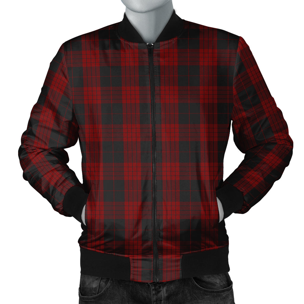 cameron-black-and-red-tartan-bomber-jacket