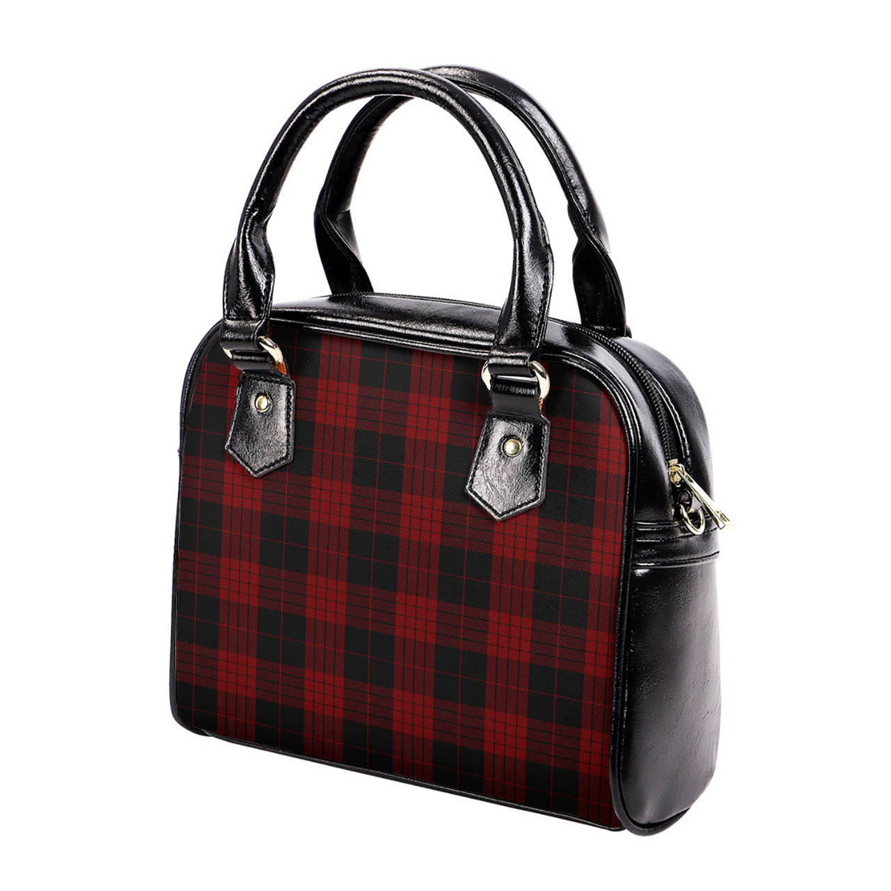 Cameron Black and Red Tartan Shoulder Handbags - Tartanvibesclothing