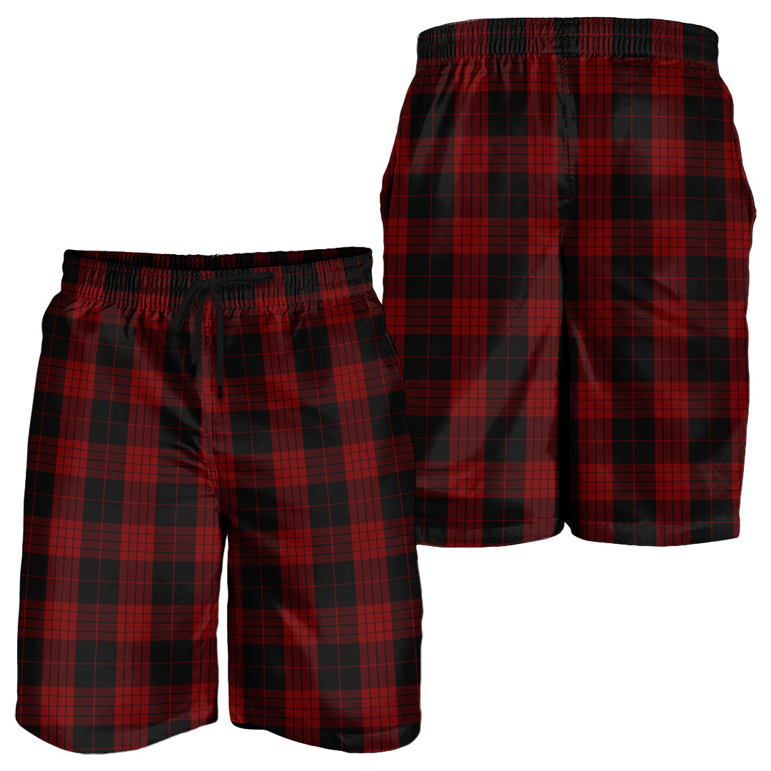 cameron-black-and-red-tartan-mens-shorts