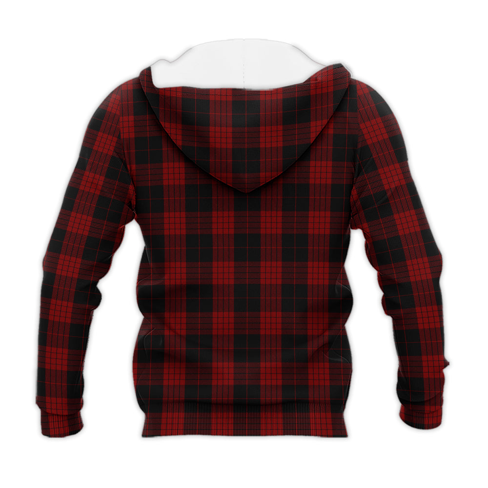 cameron-black-and-red-tartan-knitted-hoodie-with-family-crest