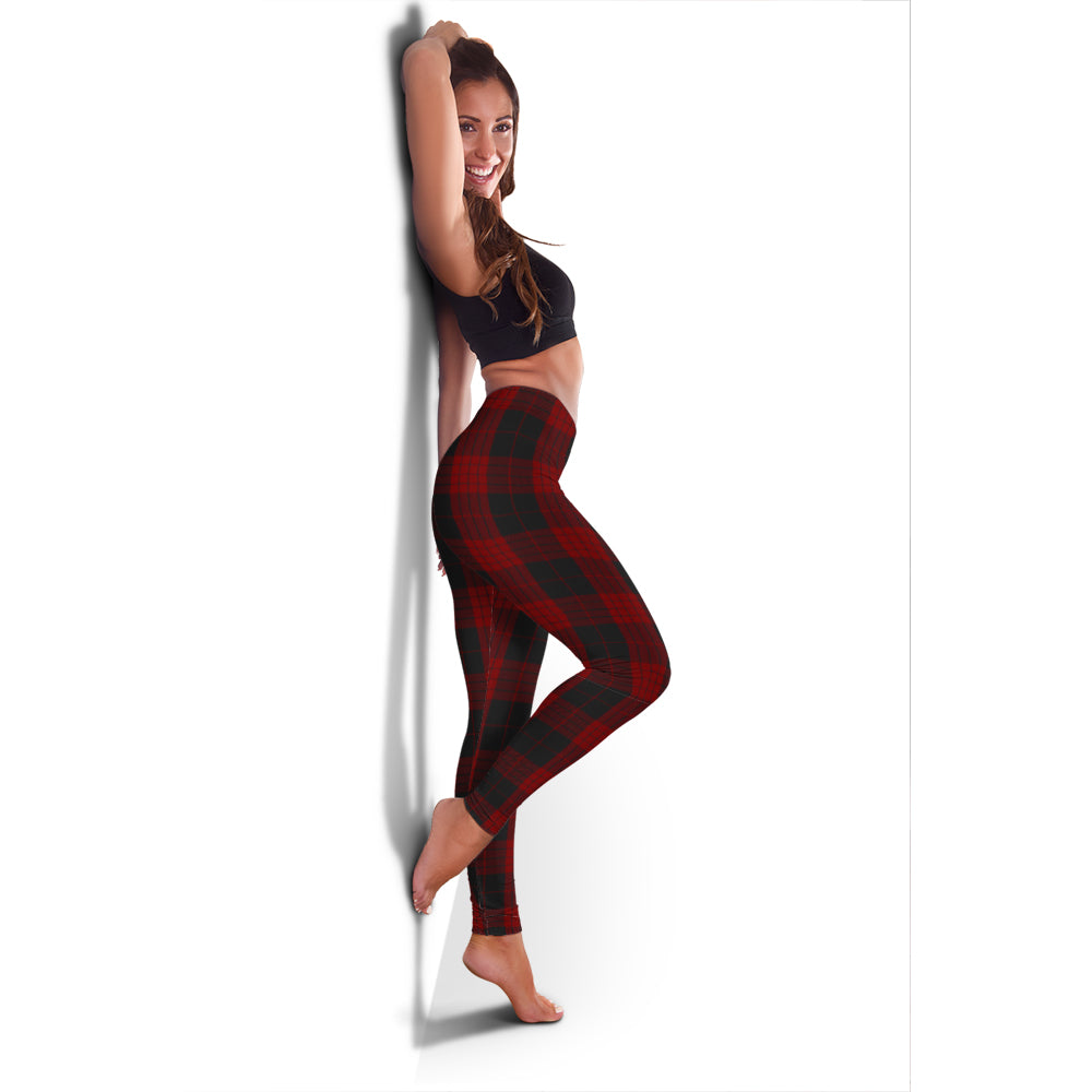 cameron-black-and-red-tartan-womens-leggings