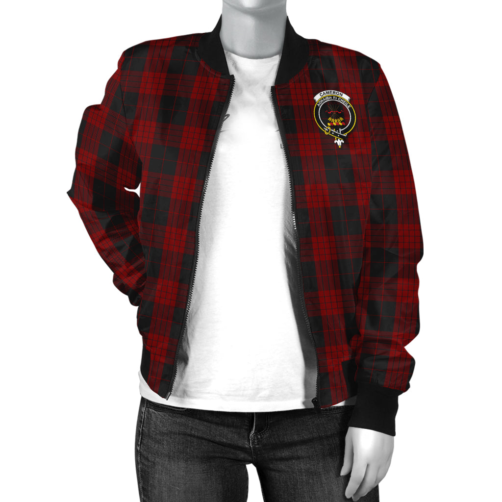 cameron-black-and-red-tartan-bomber-jacket-with-family-crest