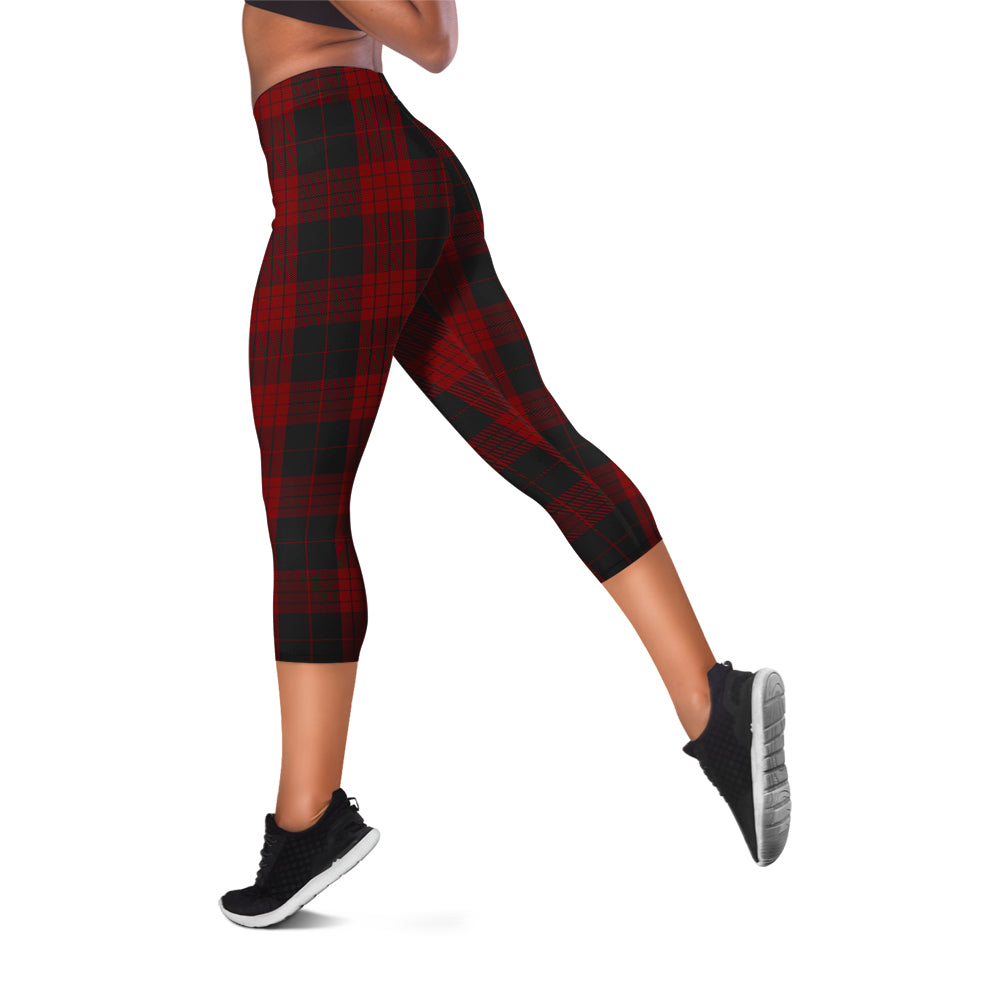 cameron-black-and-red-tartan-womens-leggings