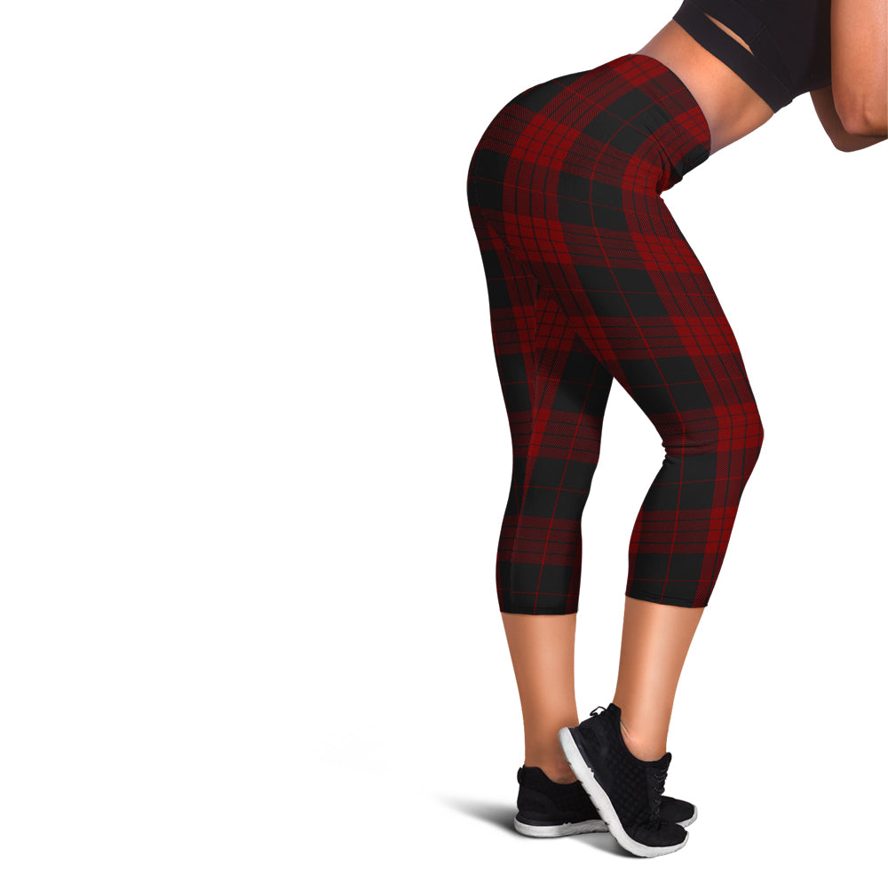 cameron-black-and-red-tartan-womens-leggings