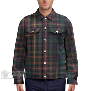 Cameron Highlanders of Ottawa Tartan Unisex Lapel Cotton Jacket