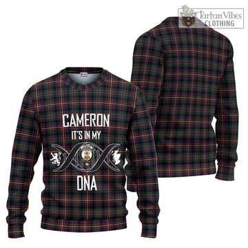 Cameron Highlanders of Ottawa Tartan Ugly Sweater with Family Crest DNA In Me Style