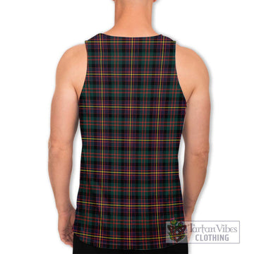 Cameron Highlanders of Ottawa Tartan Men's Tank Top with Family Crest DNA In Me Style