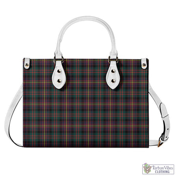 Cameron Highlanders of Ottawa Tartan Luxury Leather Handbags