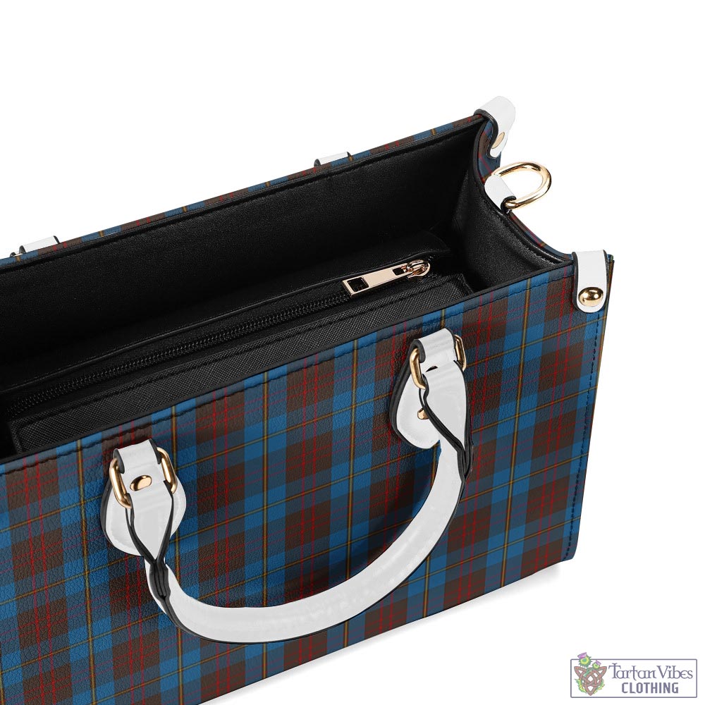 Tartan Vibes Clothing Cameron Hunting Tartan Luxury Leather Handbags