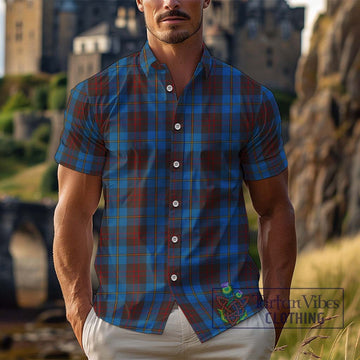 Cameron Hunting Tartan Cotton Hawaiian Shirt