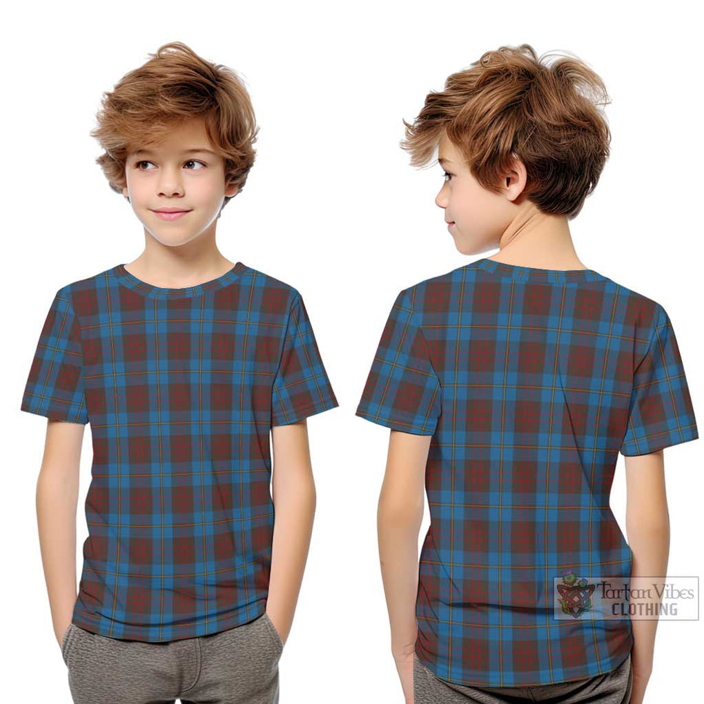 Cameron Hunting Tartan Kid T-Shirt Youth XL Size14 - Tartanvibesclothing Shop