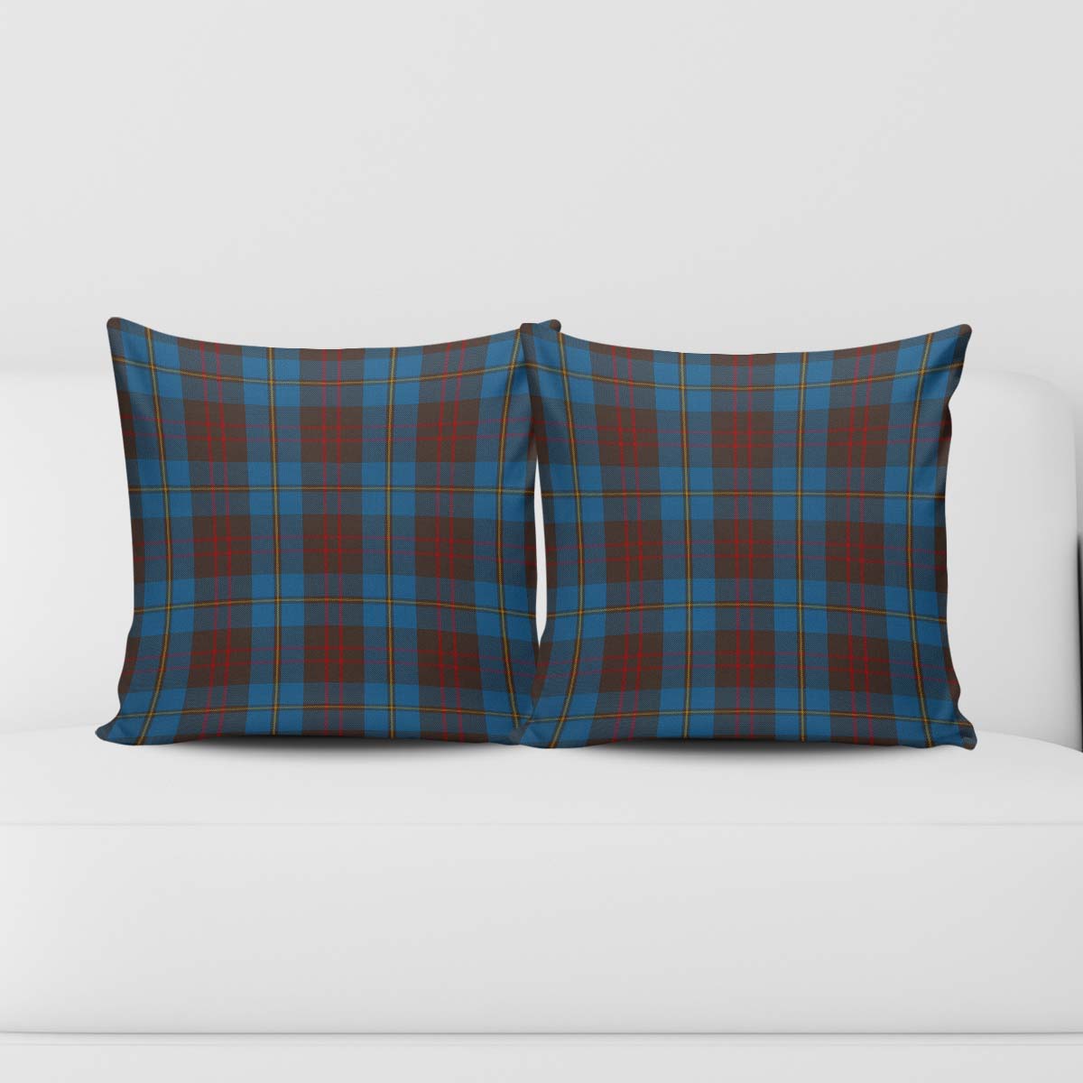 Cameron Hunting Tartan Pillow Cover Square Pillow Cover - Tartanvibesclothing