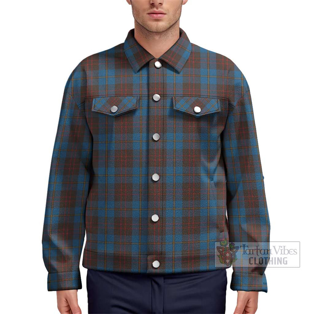 Cameron Hunting Tartan Unisex Lapel Cotton Jacket Unisex - Tartan Vibes Clothing