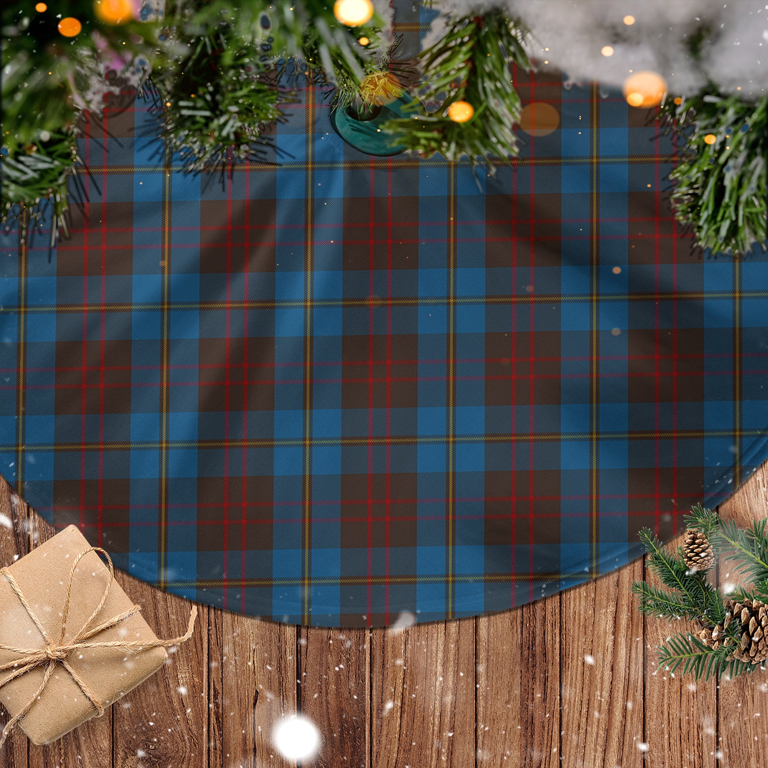Cameron Hunting Tartan Christmas Tree Skirt - Tartanvibesclothing