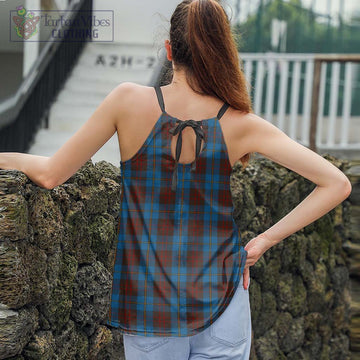 Cameron Hunting Tartan Loose Halter Neck Camisole