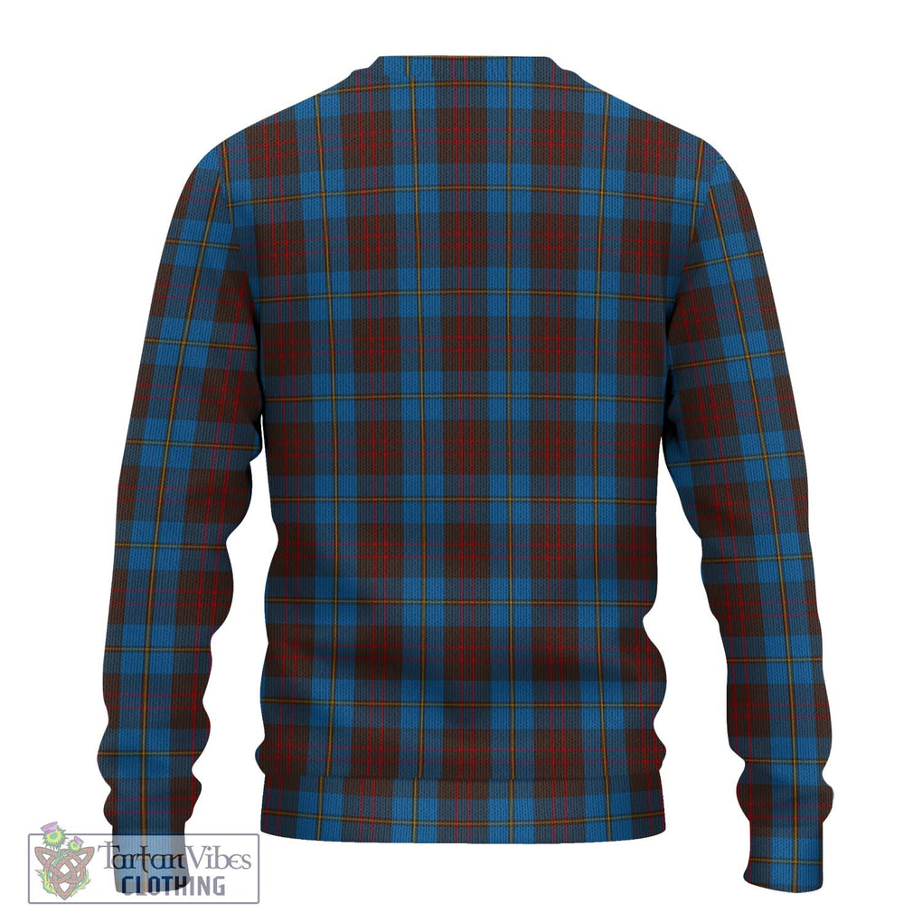 Cameron Hunting Tartan Knitted Sweater with Family Crest DNA In Me Style - Tartanvibesclothing Shop