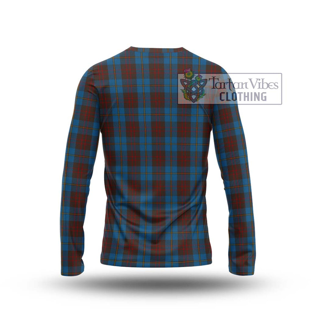 Cameron Hunting Tartan Long Sleeve T-Shirt with Family Crest DNA In Me Style - Tartanvibesclothing Shop