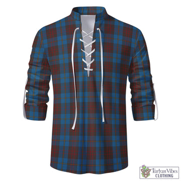 Cameron Hunting Tartan Men's Scottish Traditional Jacobite Ghillie Kilt Shirt