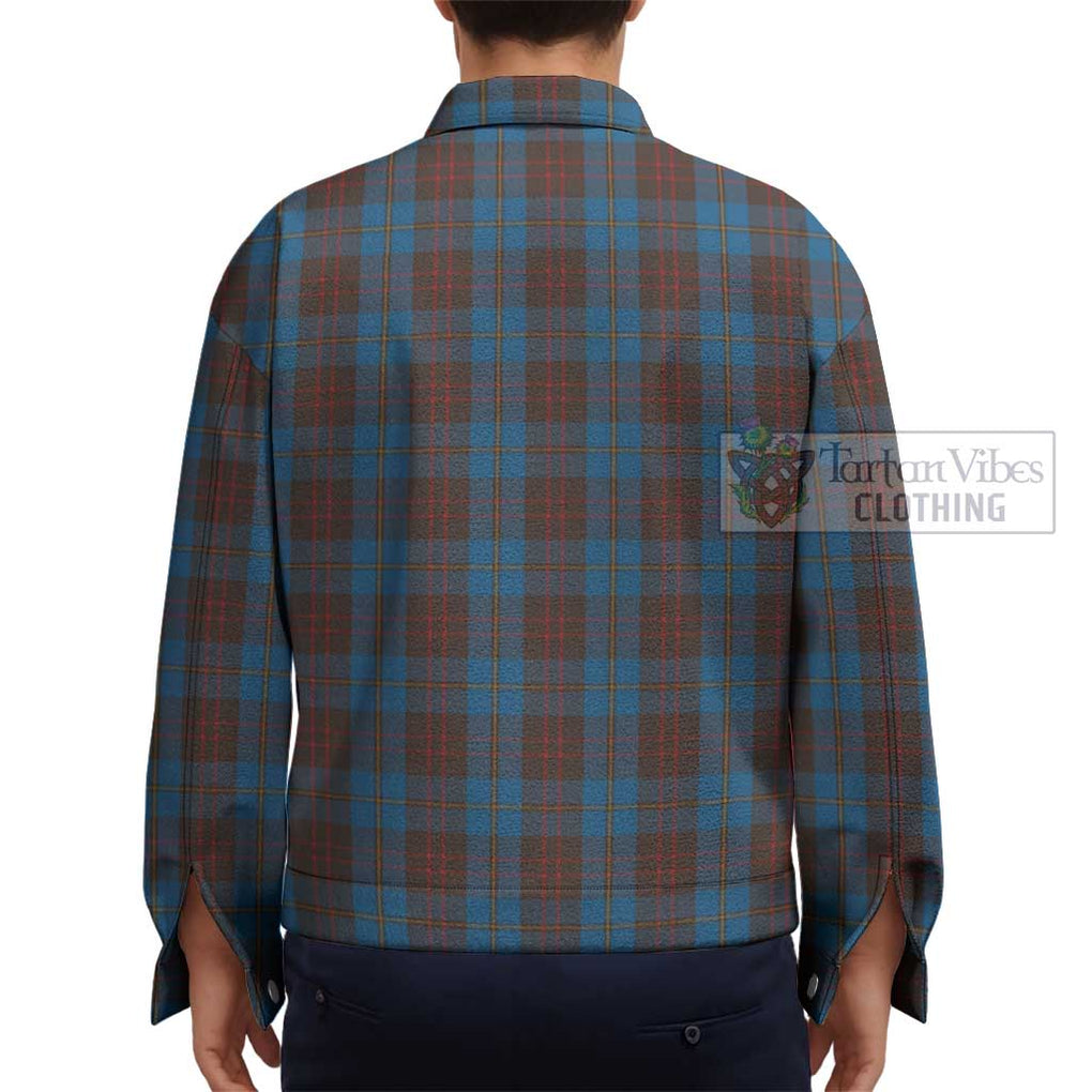 Cameron Hunting Tartan Unisex Lapel Cotton Jacket - Tartan Vibes Clothing