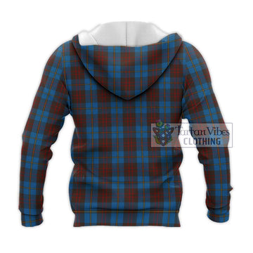 Cameron Hunting Tartan Knitted Hoodie with Family Crest DNA In Me Style