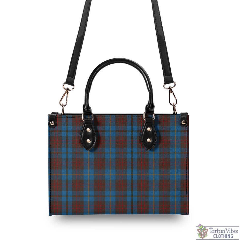 Tartan Vibes Clothing Cameron Hunting Tartan Luxury Leather Handbags