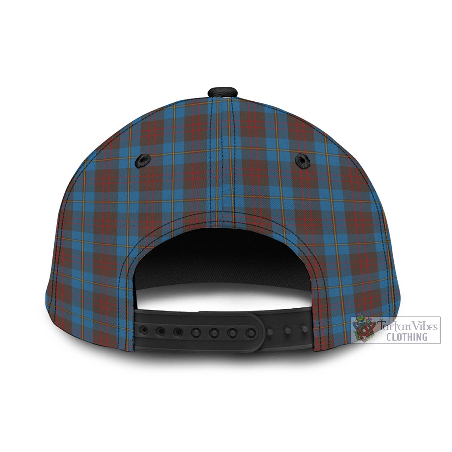 Tartan Vibes Clothing Cameron Hunting Tartan Classic Cap with Family Crest In Me Style
