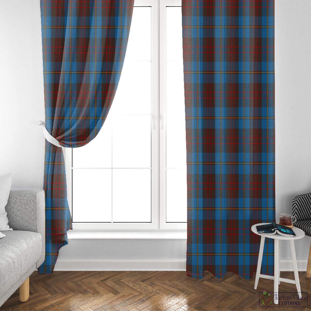 Cameron Hunting Tartan Window Curtain