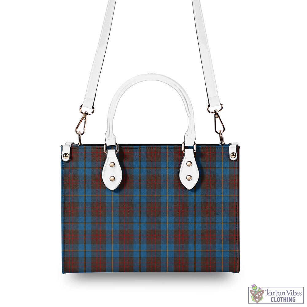 Tartan Vibes Clothing Cameron Hunting Tartan Luxury Leather Handbags