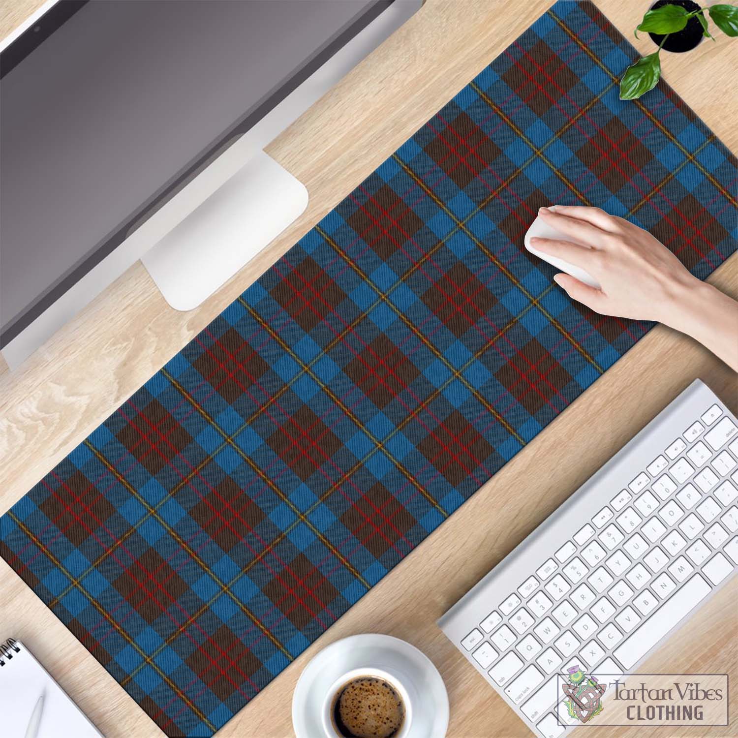 Tartan Vibes Clothing Cameron Hunting Tartan Mouse Pad