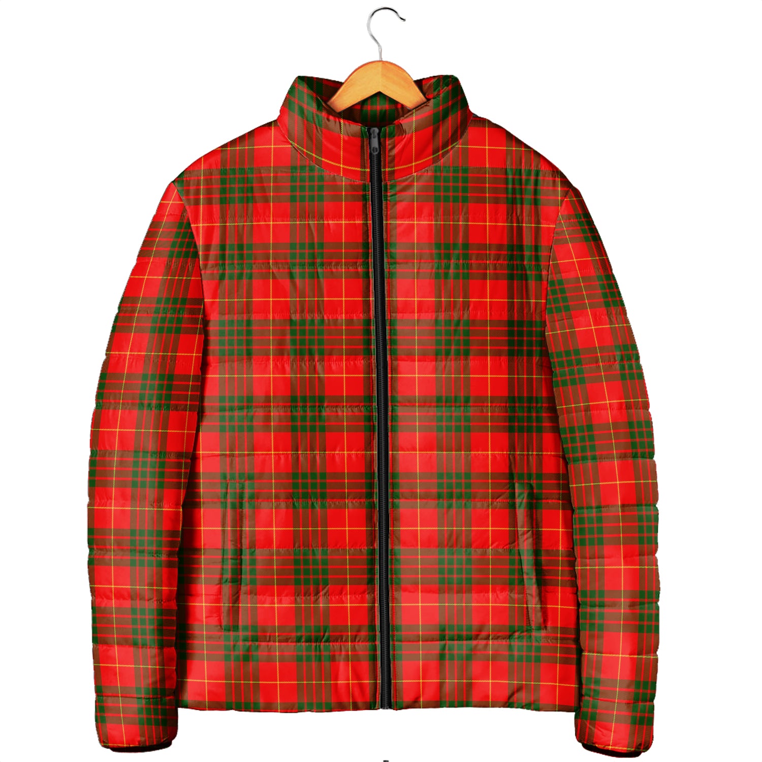 Cameron Modern Tartan Padded Jacket Men's Padded Jacket - Tartan Vibes Clothing