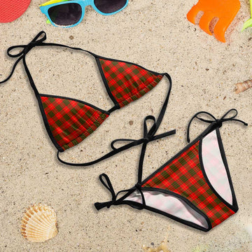 Cameron Modern Tartan Bikini Swimsuit