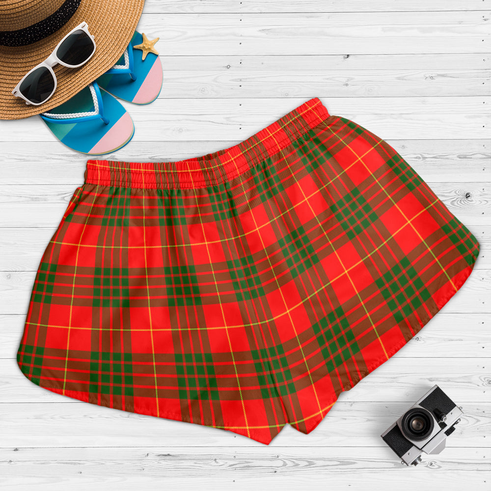 cameron-modern-tartan-womens-shorts-with-family-crest