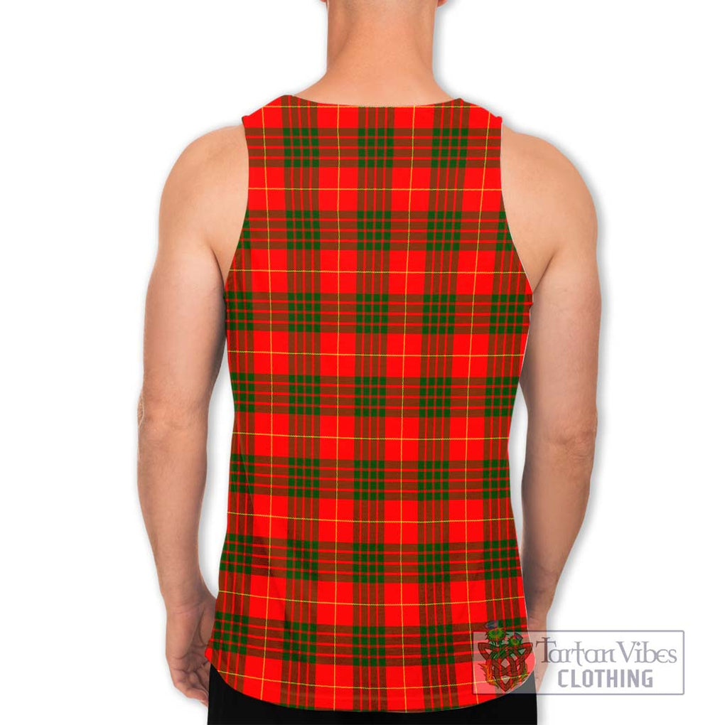 Cameron Modern Tartan Men's Tank Top with Family Crest DNA In Me Style - Tartanvibesclothing Shop