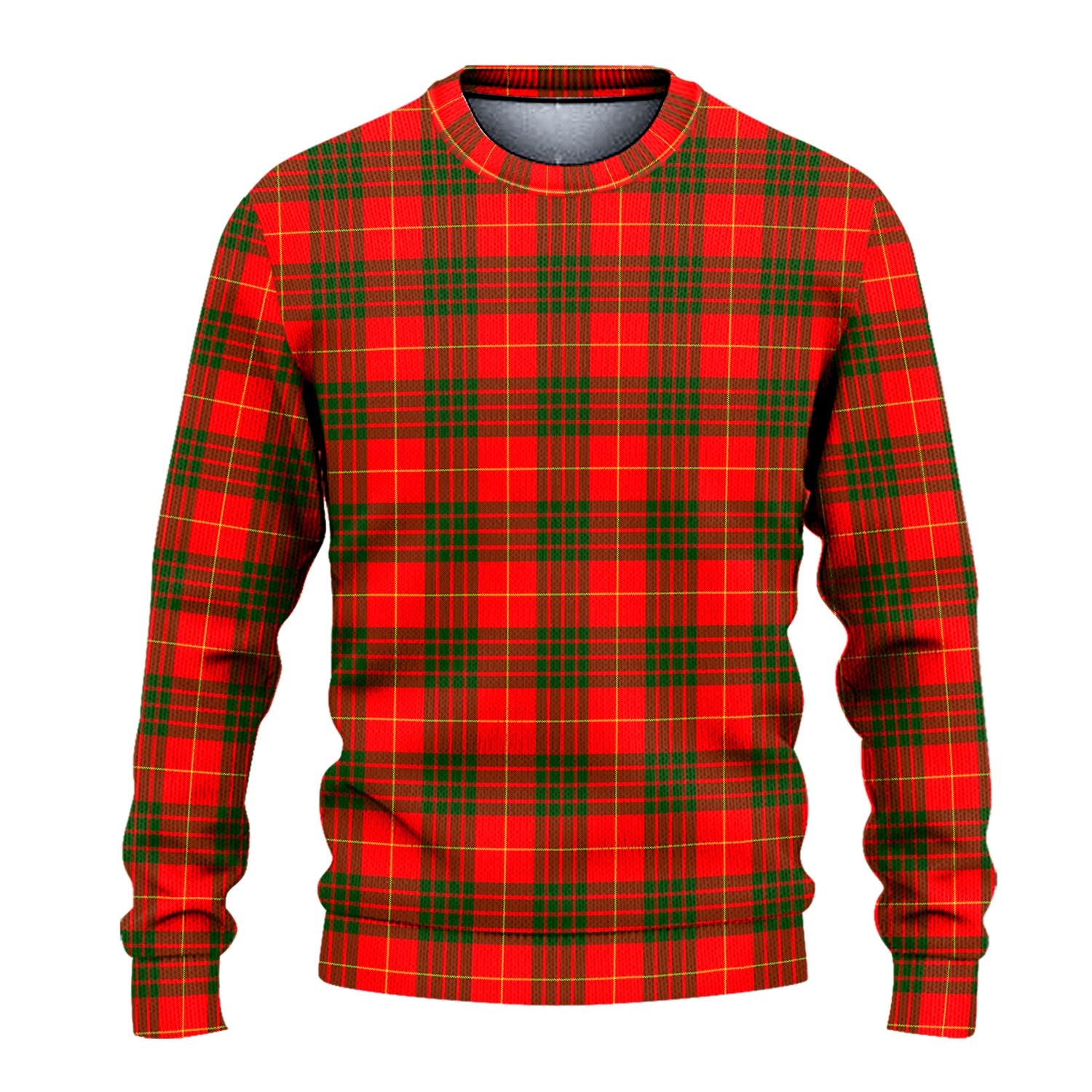 Cameron Modern Tartan Knitted Sweater - Tartanvibesclothing