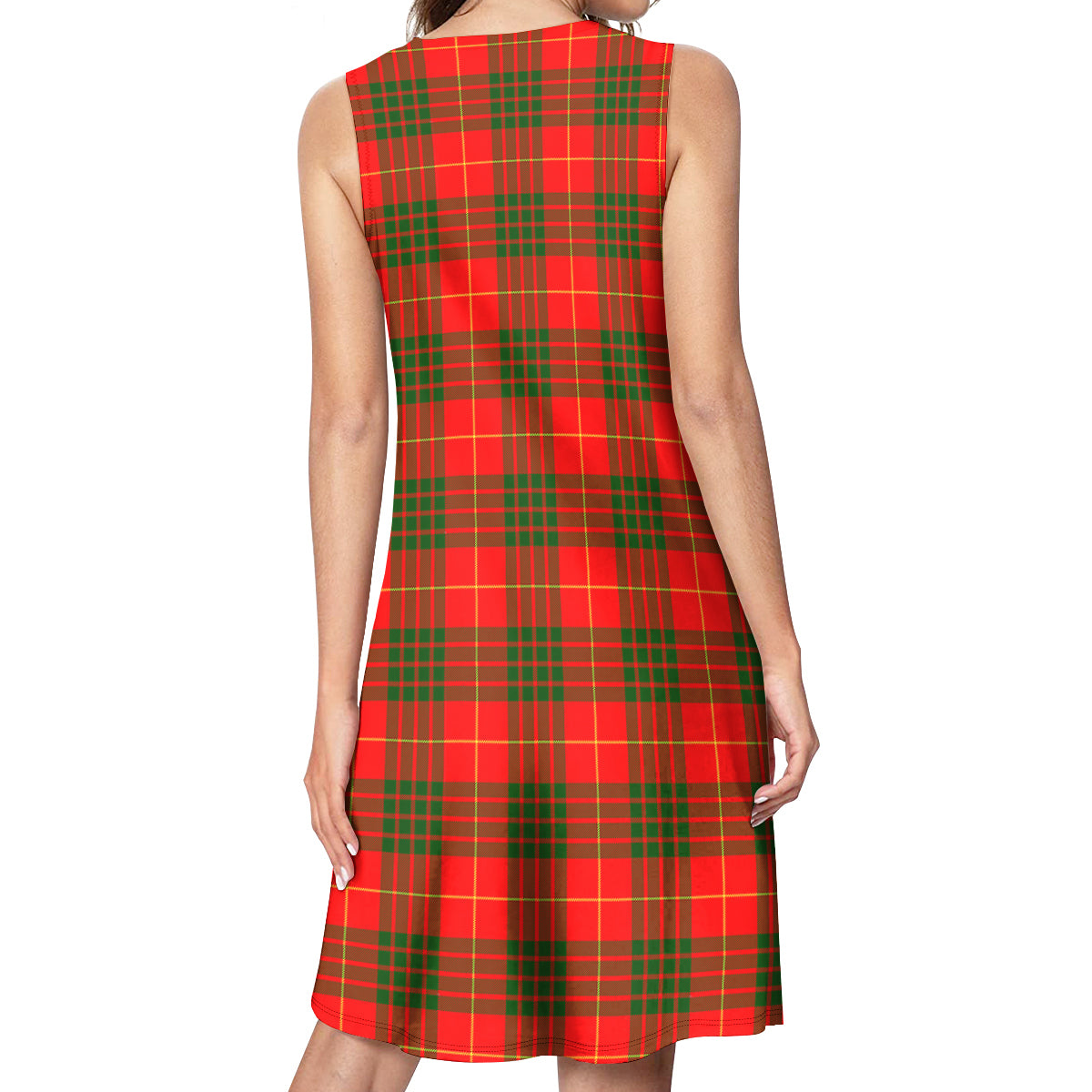 Cameron Modern Tartan Womens Casual Dresses - Tartanvibesclothing