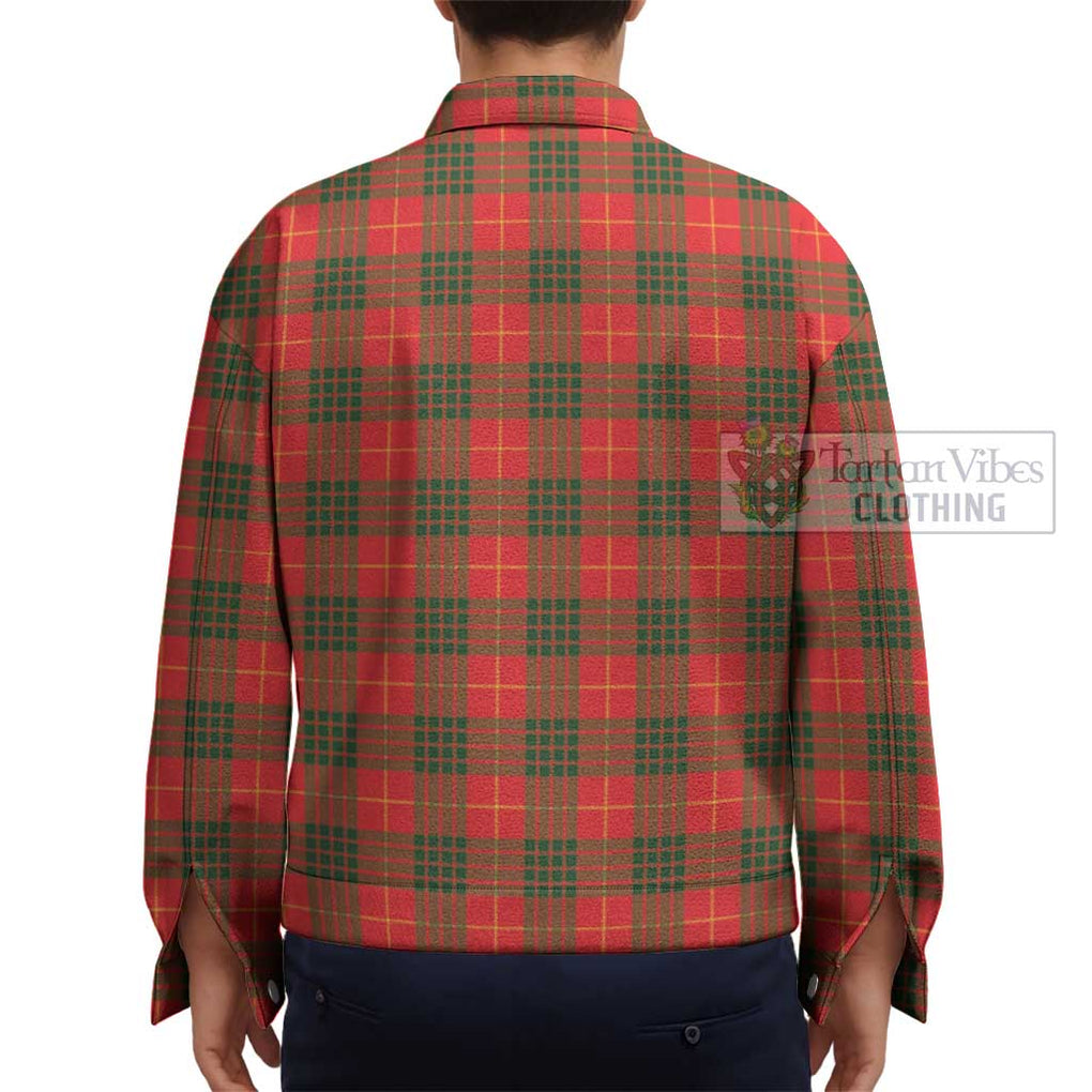 Cameron Modern Tartan Unisex Lapel Cotton Jacket - Tartan Vibes Clothing