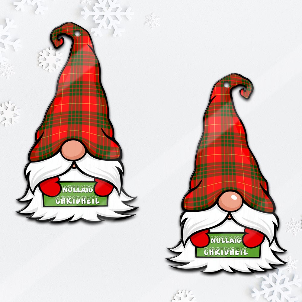 Cameron Modern Gnome Christmas Ornament with His Tartan Christmas Hat - Tartan Vibes Clothing