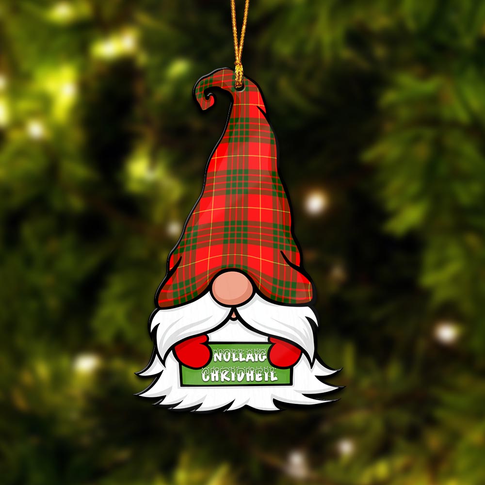 Cameron Modern Gnome Christmas Ornament with His Tartan Christmas Hat - Tartan Vibes Clothing