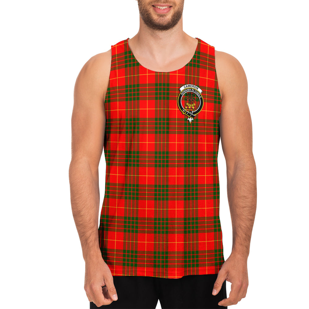 cameron-modern-tartan-mens-tank-top-with-family-crest