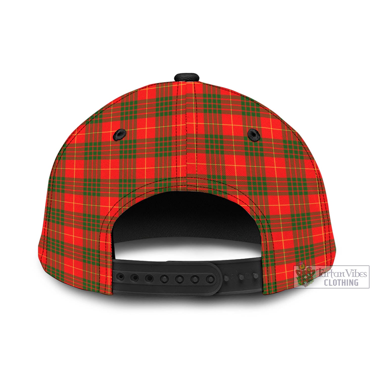 Tartan Vibes Clothing Cameron Modern Tartan Classic Cap with Family Crest In Me Style