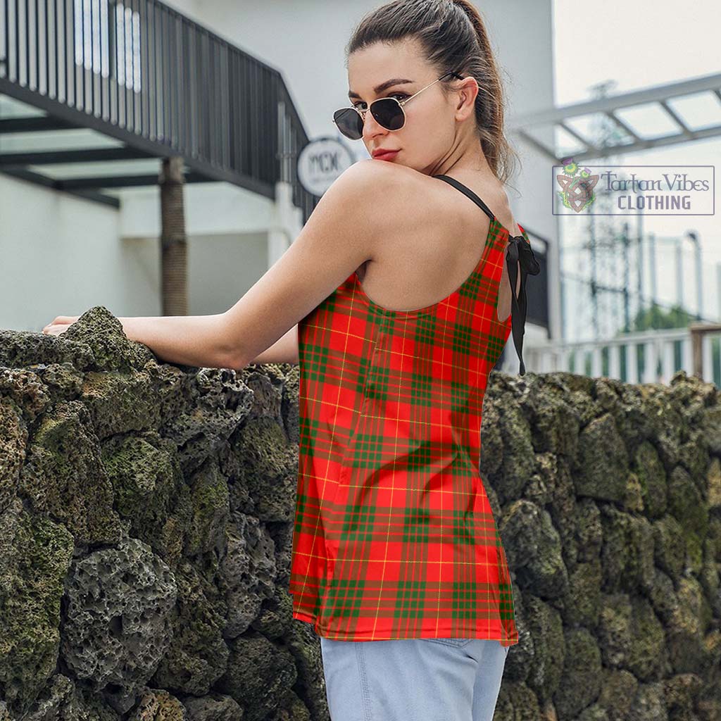 Tartan Vibes Clothing Cameron Modern Tartan Loose Halter Neck Camisole